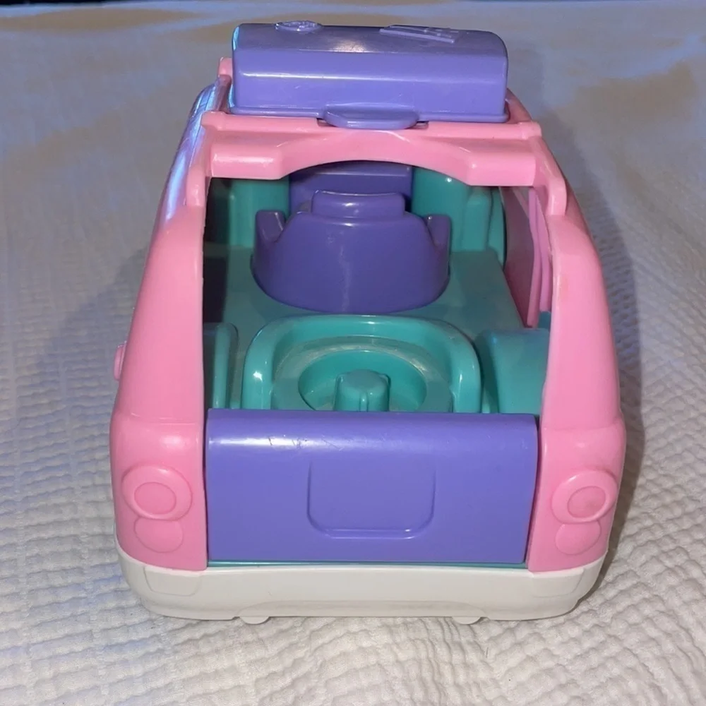 Fisher Price Little People Pink Car 💖